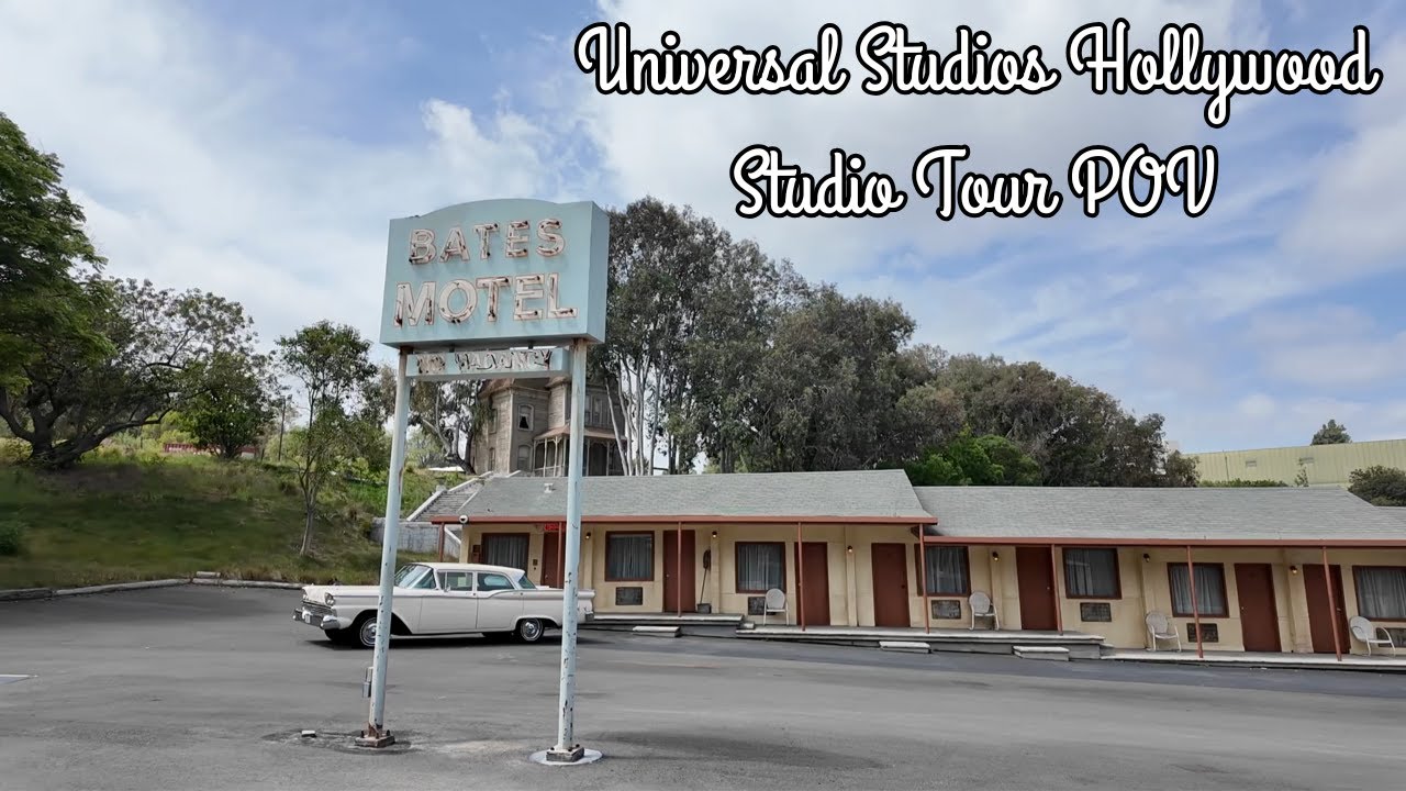 Universal Studios Hollywood Studio Tour POV 2025 HD 1080p / Universal Studios Hollywood
