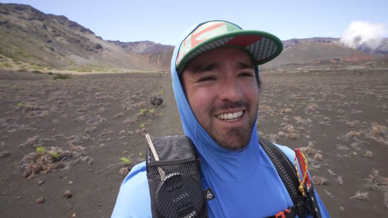 Solo backcountry camping at Palikū cabin, Haleakalā, Maui.