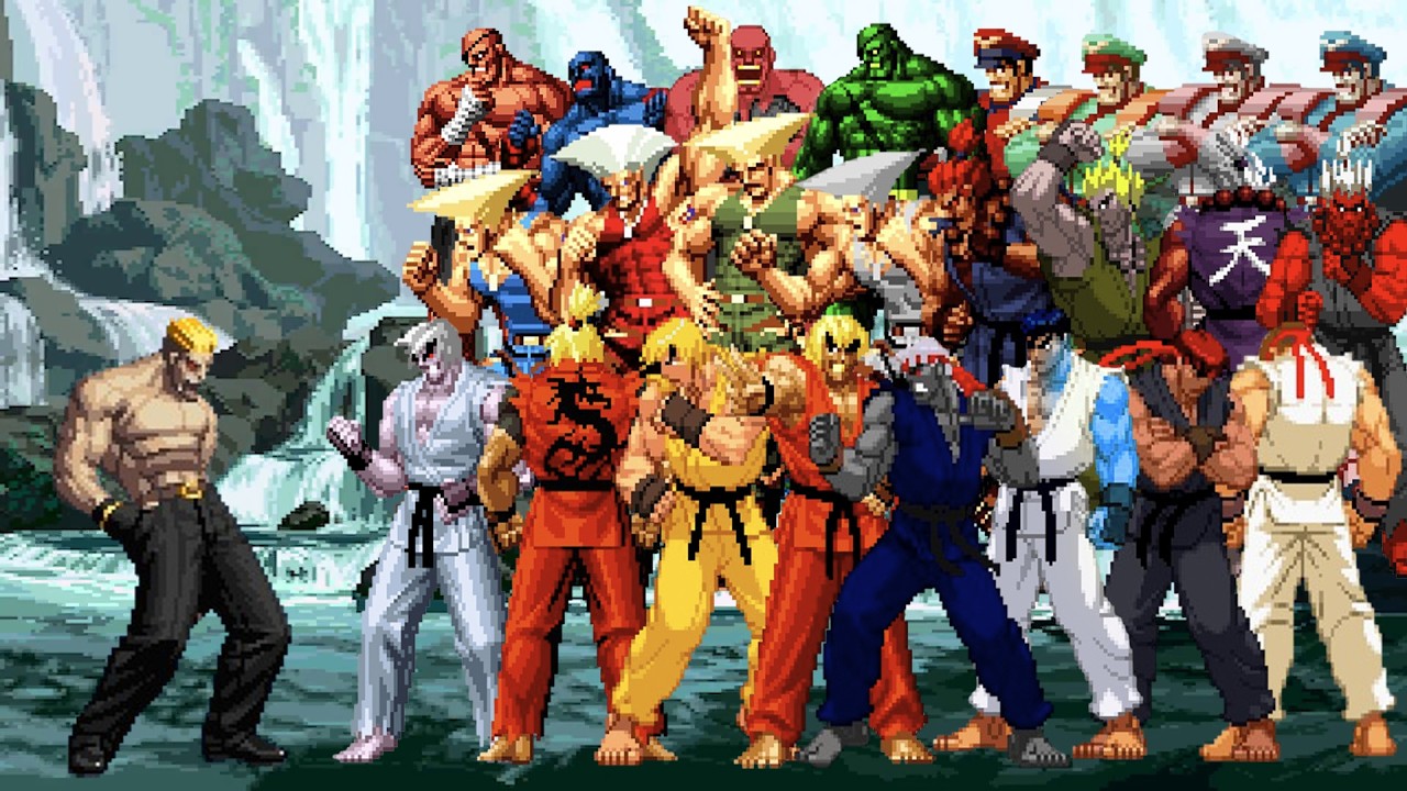 Ryuji Vs Super Street fighter Team Mugen