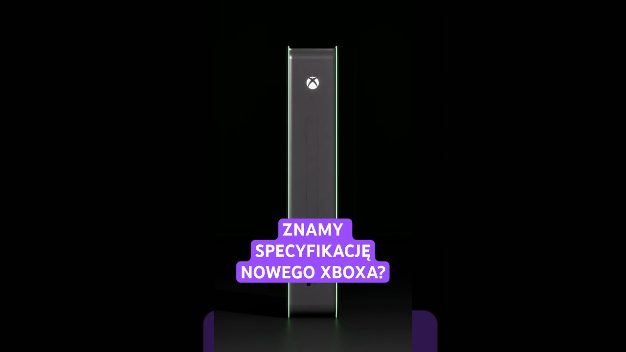 Nowy XBOX i jego SPECYFIKACJA #xbox #nextgen #nowakonsola