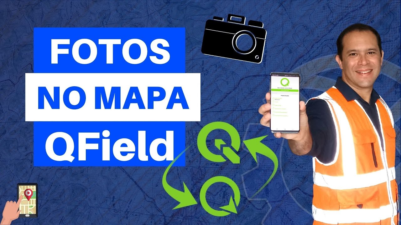 Fotos no mapa com o aplicativo QField