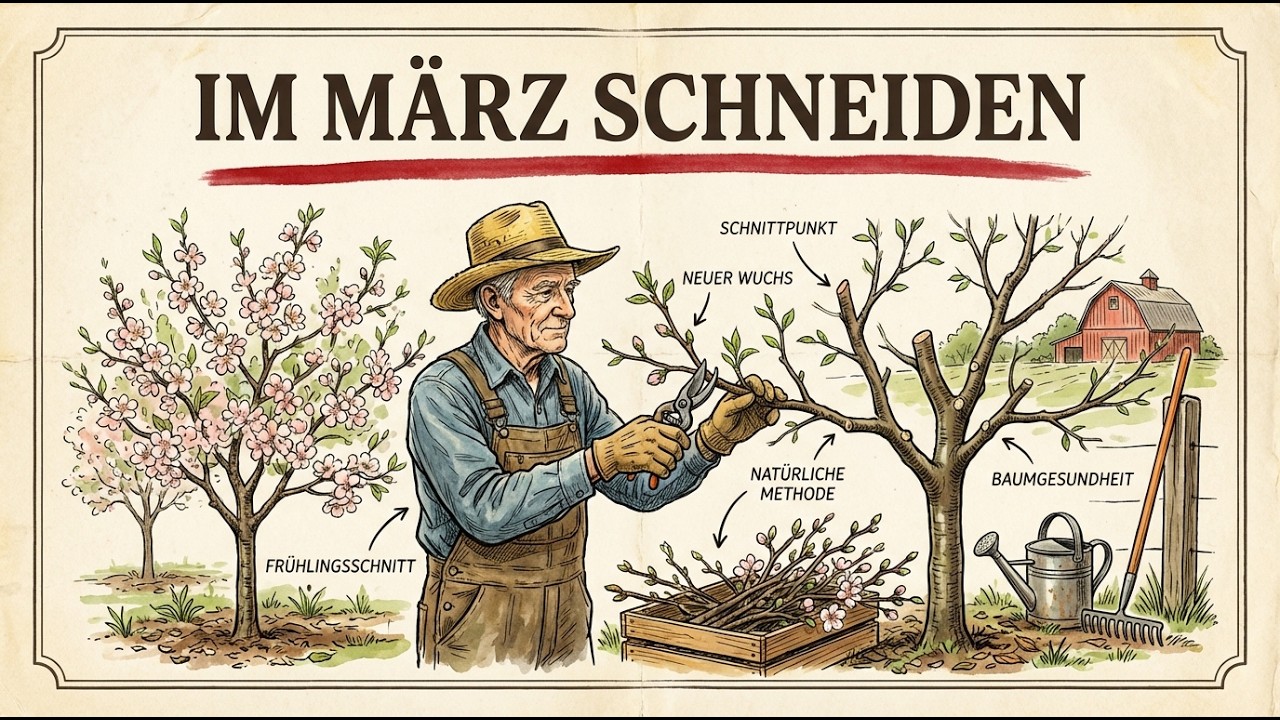 7 Obstb&auml;ume, die du im M&auml;rz schneiden musst &mdash; 3x mehr Fr&uuml;chte im Sommer