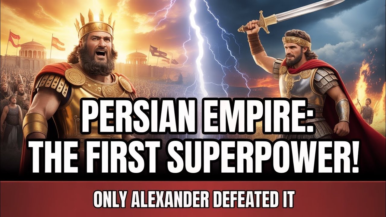 Persian Empire: The First Superpower in History | How Alexander the Great Defeated It