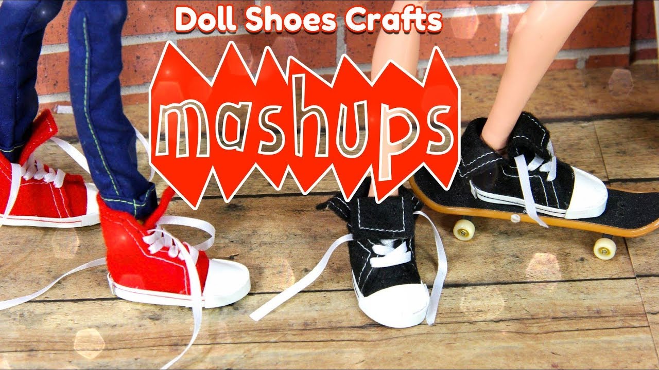Mash Ups: Doll Shoes Crafts | UGGS | Sneakers | Heels and More