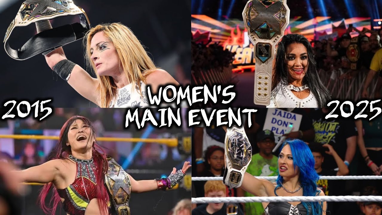 Every WWE Women's PPV Main Events Match Card Compilation (2015 - 2025) With Special Events
