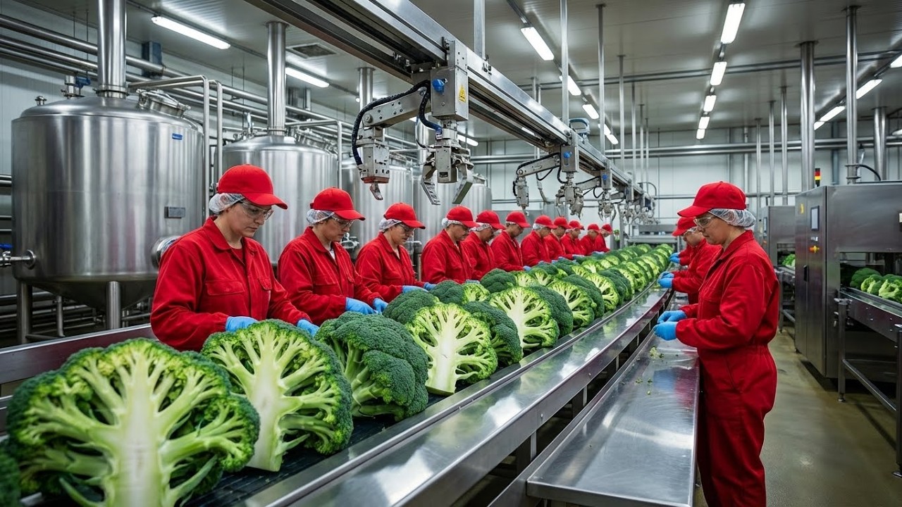 Inside The BROCCOLI Factory: From Farm to Market