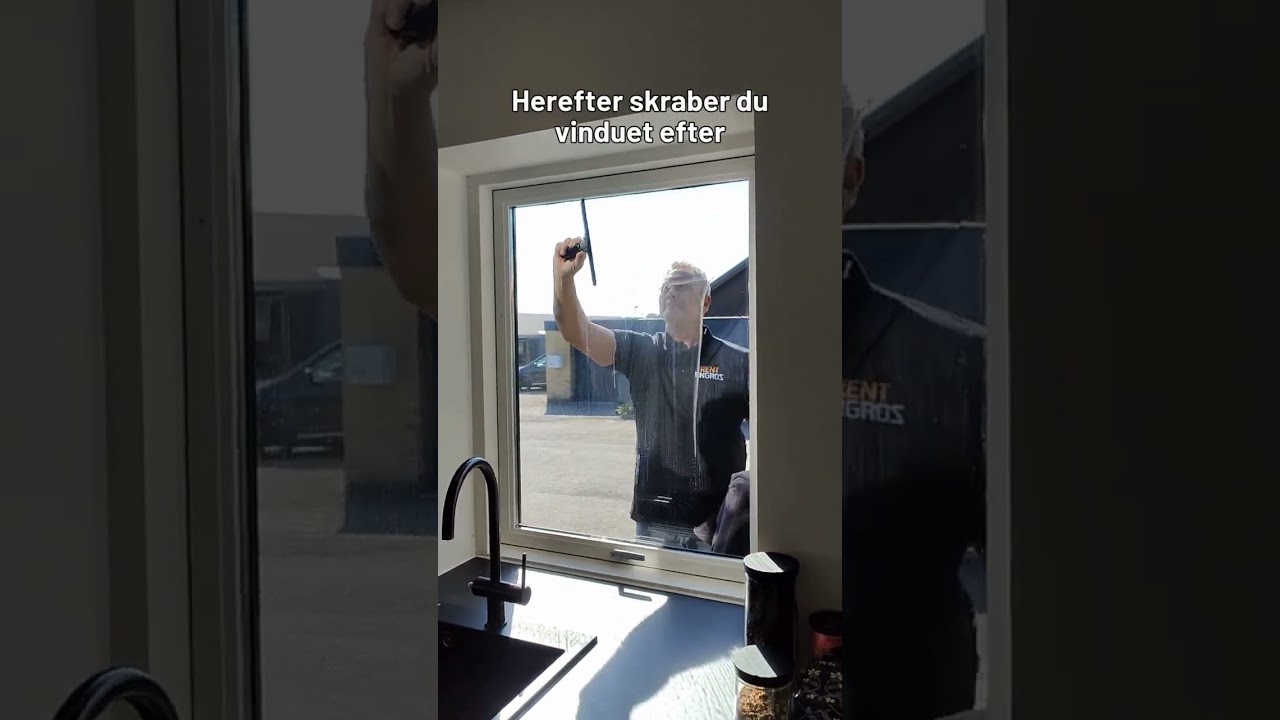 S&aring;dan pudser du vinduer | Vinduespudser s&aelig;t fra Rent Engros