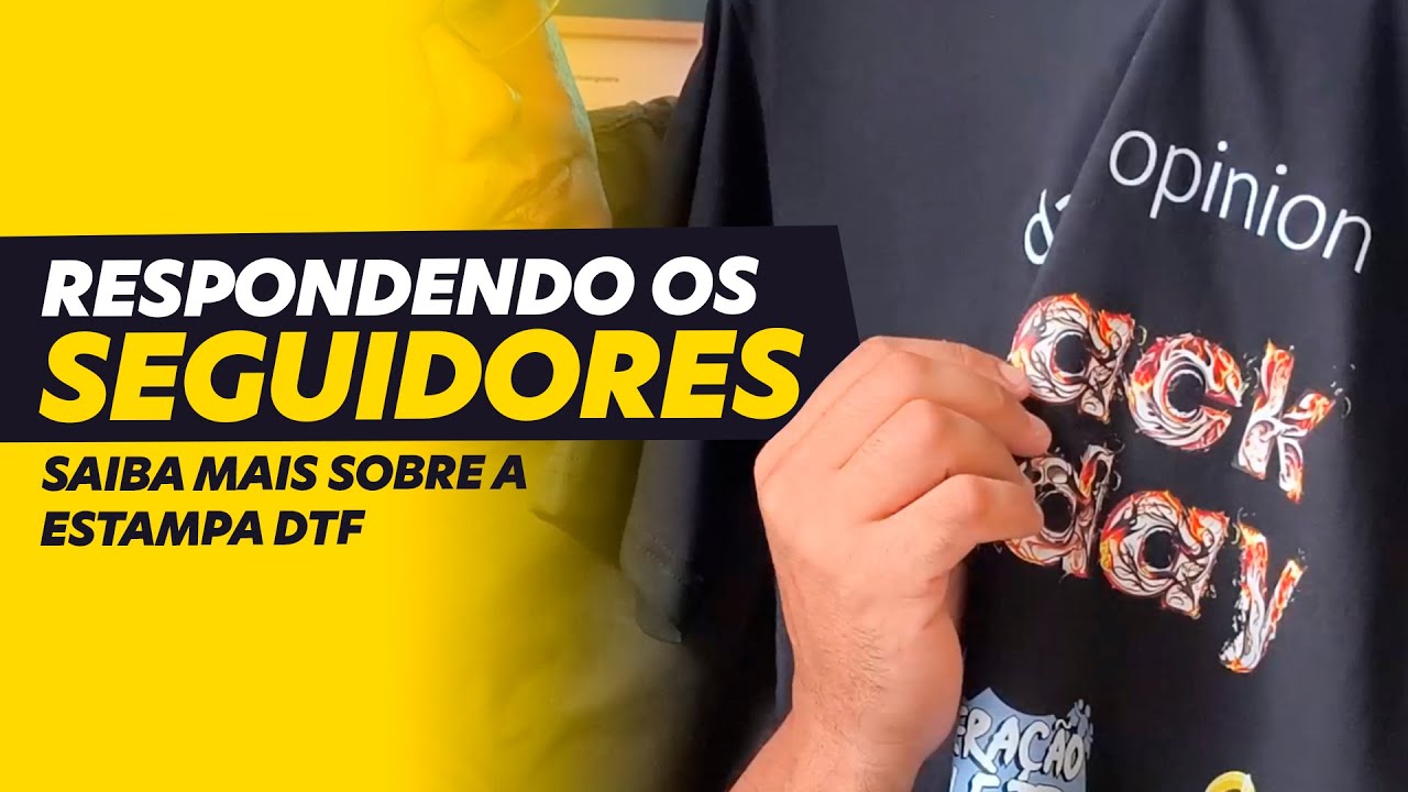 Saiba mais sobre a estampa DTF