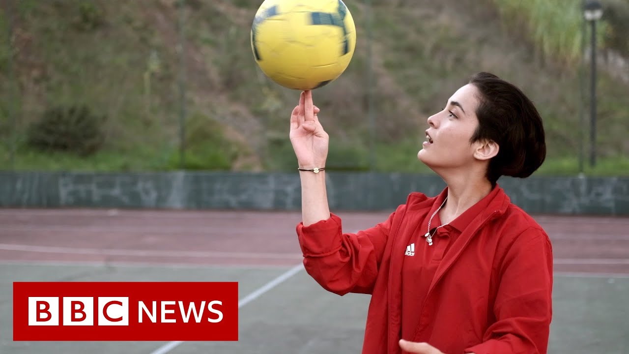 Rescuing the Afghanistan girls' football team - BBC News