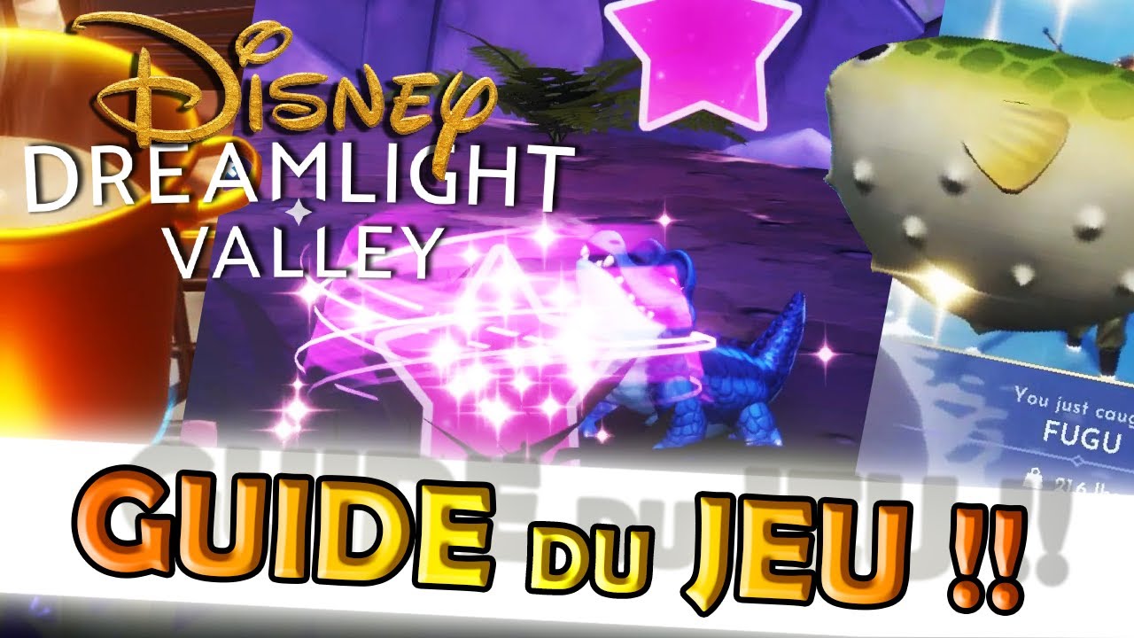 TUTO BESTIOLES / LISTE des RECETTES / TAUX &  de TOUTES LES RESSOURCES - DISNEY DREAMLIGHT VALLEY !!