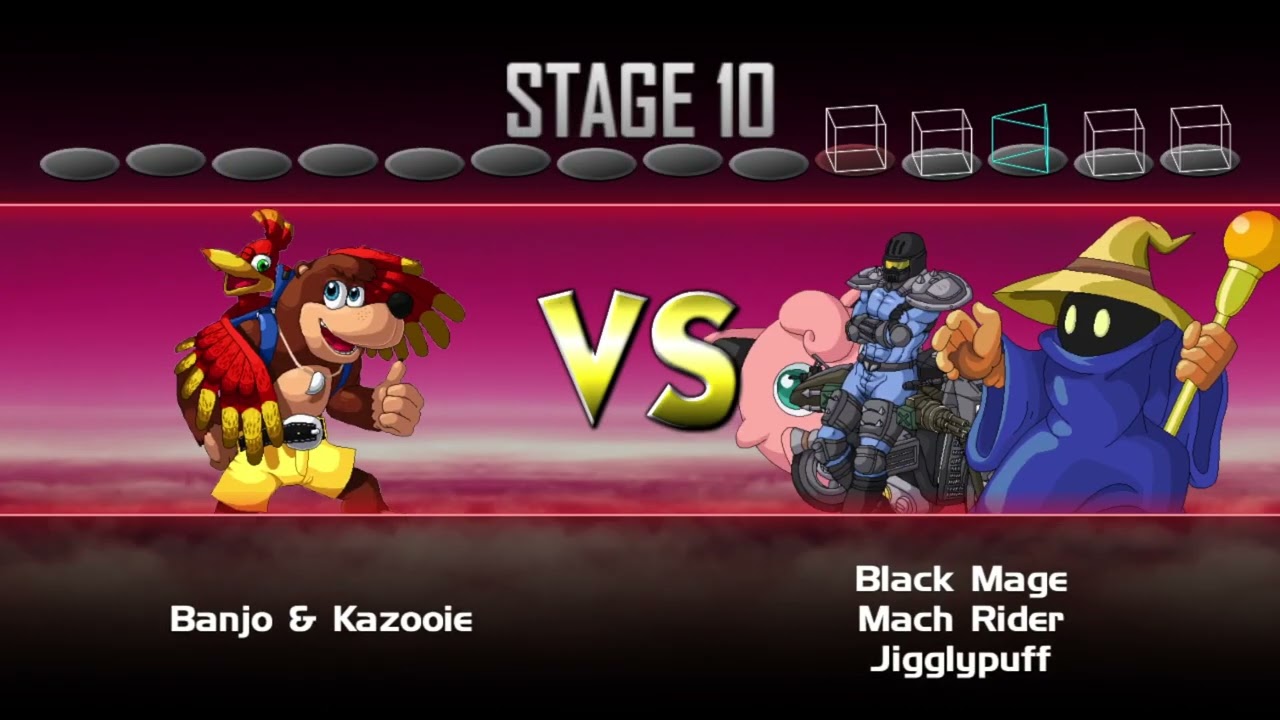 Super Smash Bros Crusade 0.9.5 - Beating Classic Mode with Banjo & Kazooie