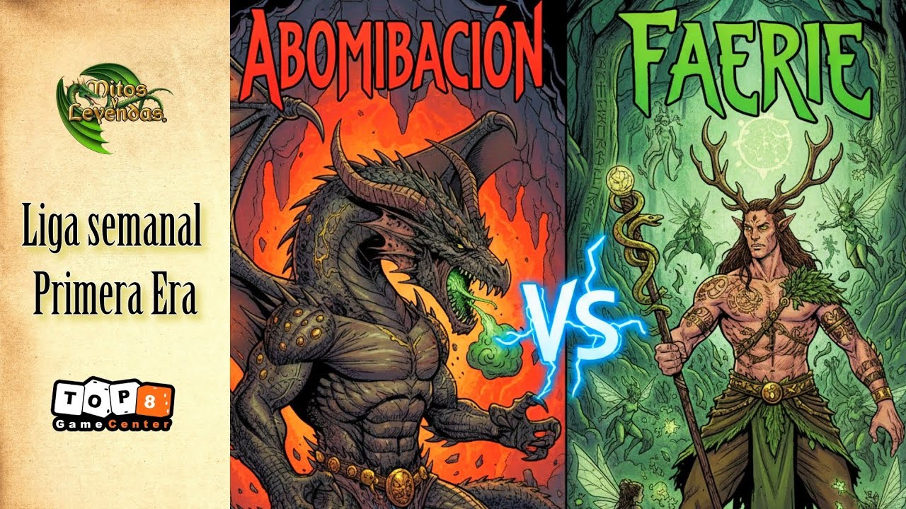 PRIMERA ERA - 🧌 Abominación vs Faerie 🧚🏻‍♀️- Racial Libre