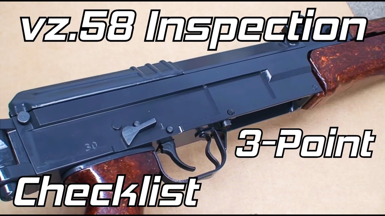 Sa vz. 58 Parts Inspection