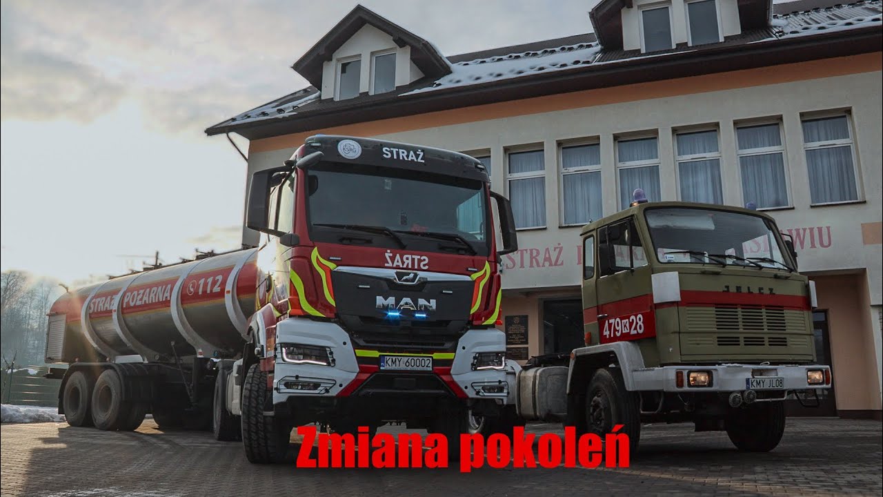 Prezentacja nowego 479[K]28 - SCZ 18 Man TGS 18.540 - OSP Czasław 