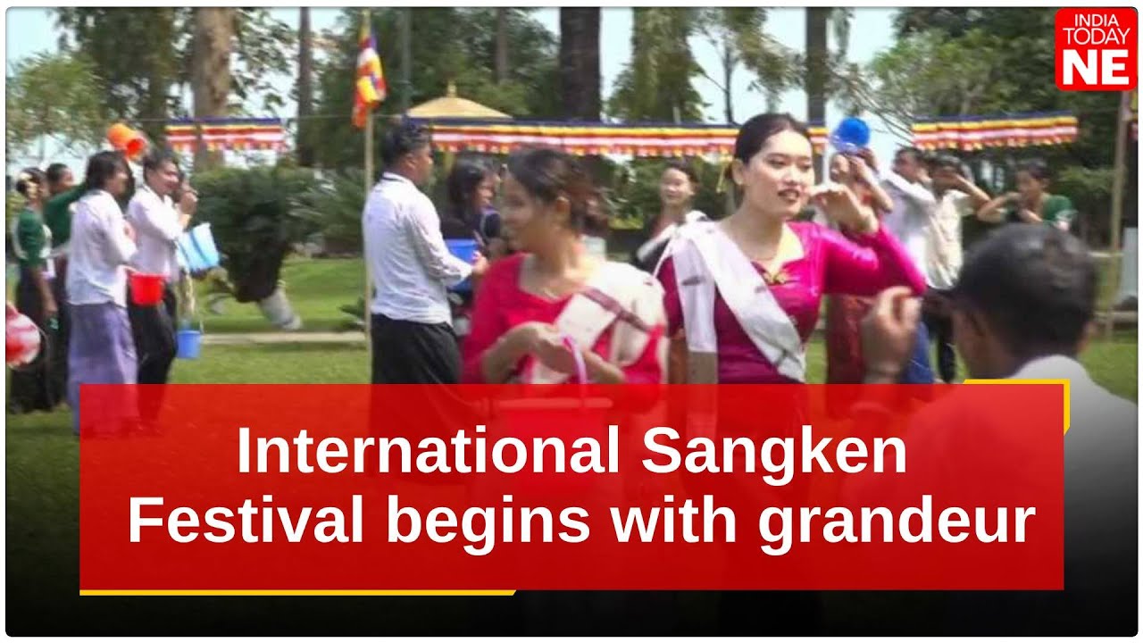 Arunachal: International Sangken Festival begins with grandeur at Namsai’s Golden Pagoda