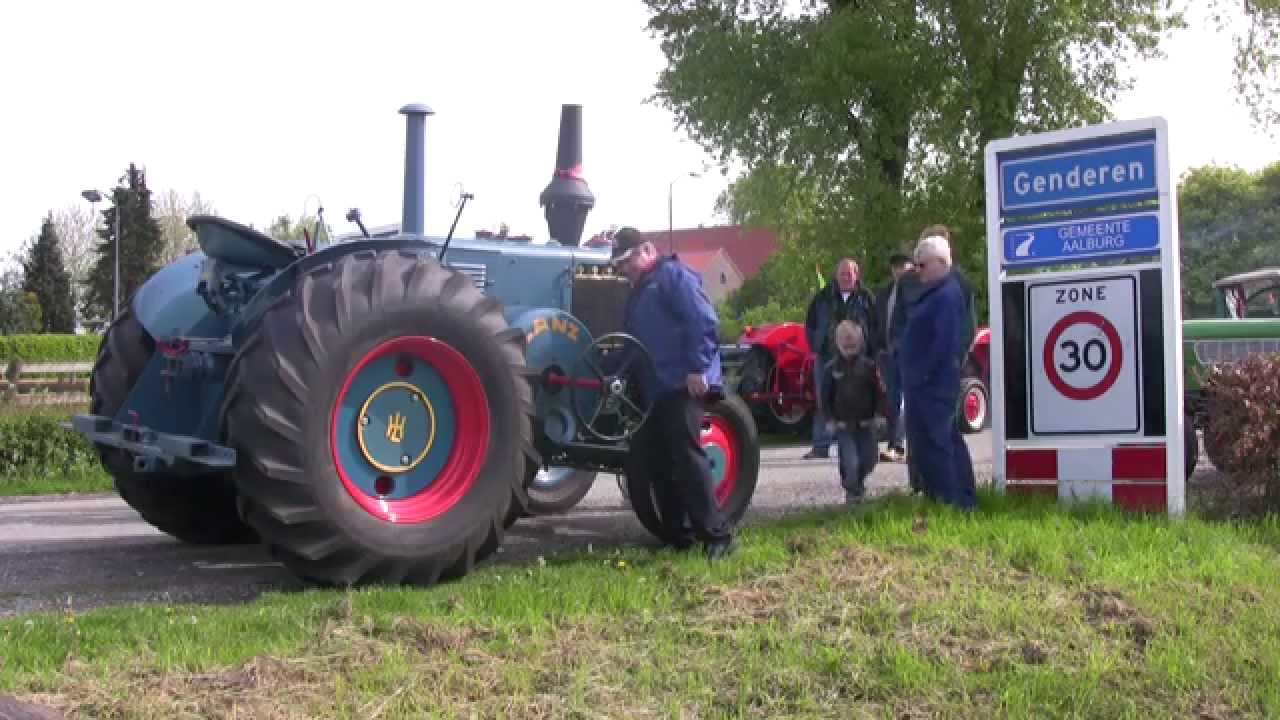 Genderen  oude tractoren tocht  2010