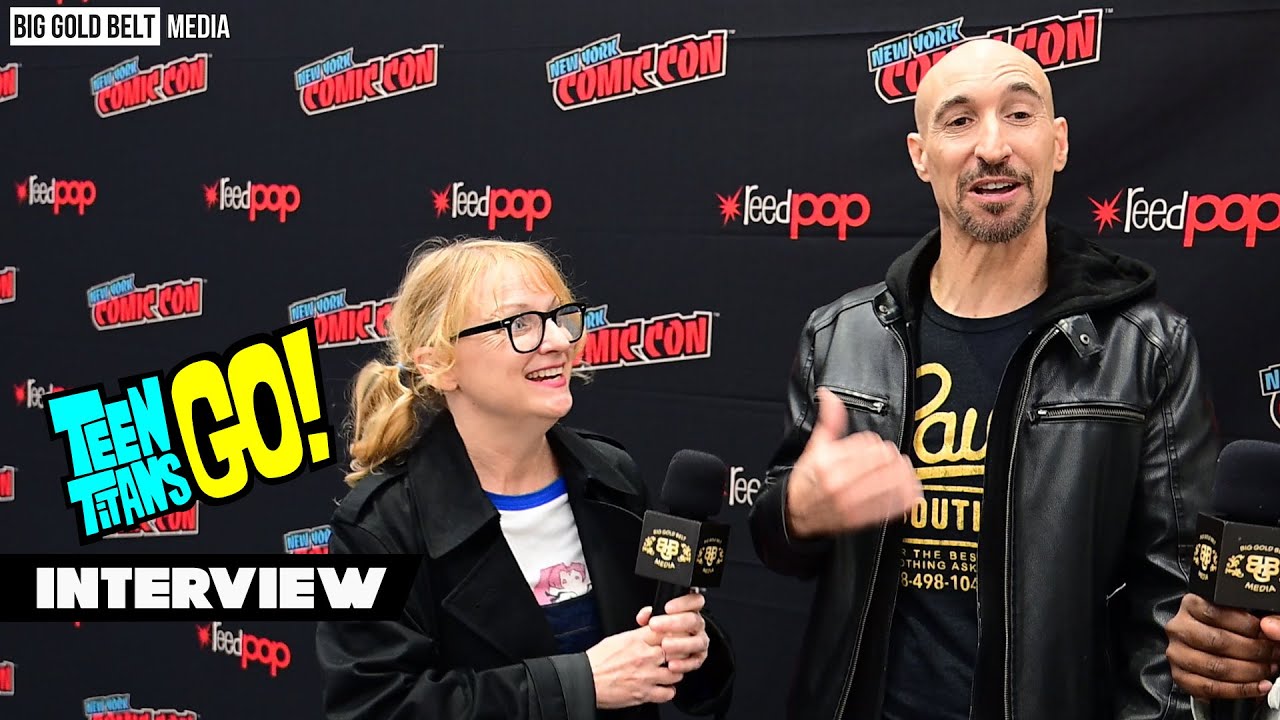 Hynden Walch & Scott Menville Interview | Teen Titans Go! | NYCC 2024