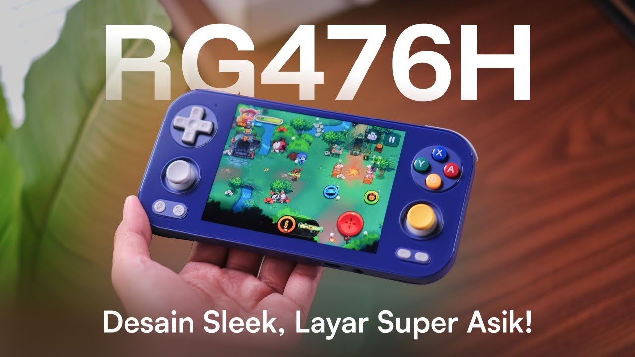 Desain Simple & Elegan, Layarnya Menyenangkan! Anbernic RG476H Review