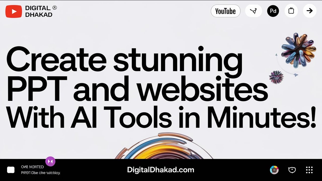 Create Stunning PPT and Websites with AI Tools in Minutes!