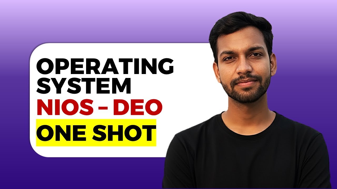 Operating System || NIOS Data Entry Operations Unit 2 Full Chapter in One Shot | NIOS DEO One Shot