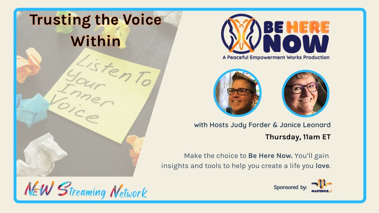 Trusting the Voice Within — Judy Forder and Janice Leonard