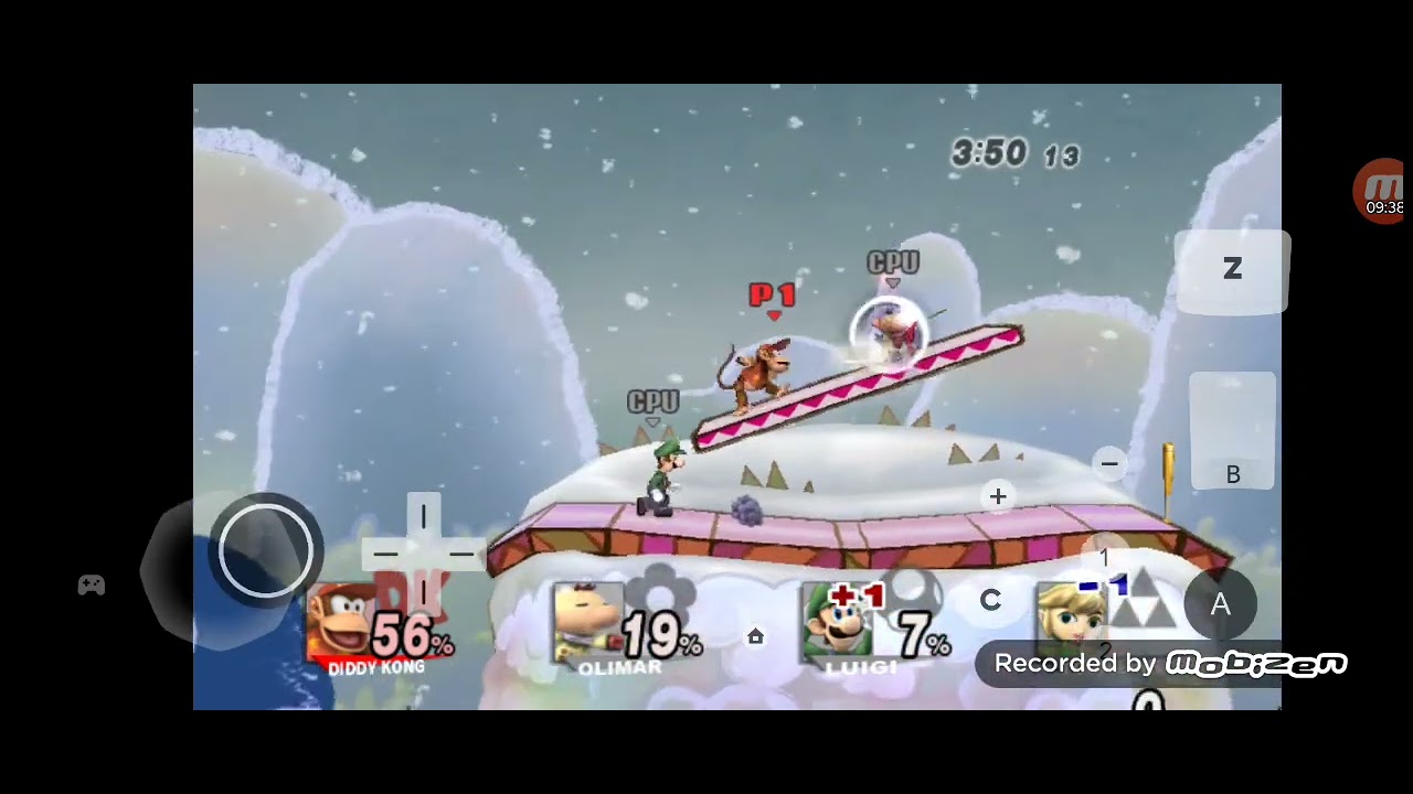 Super smash bros Brawl match 