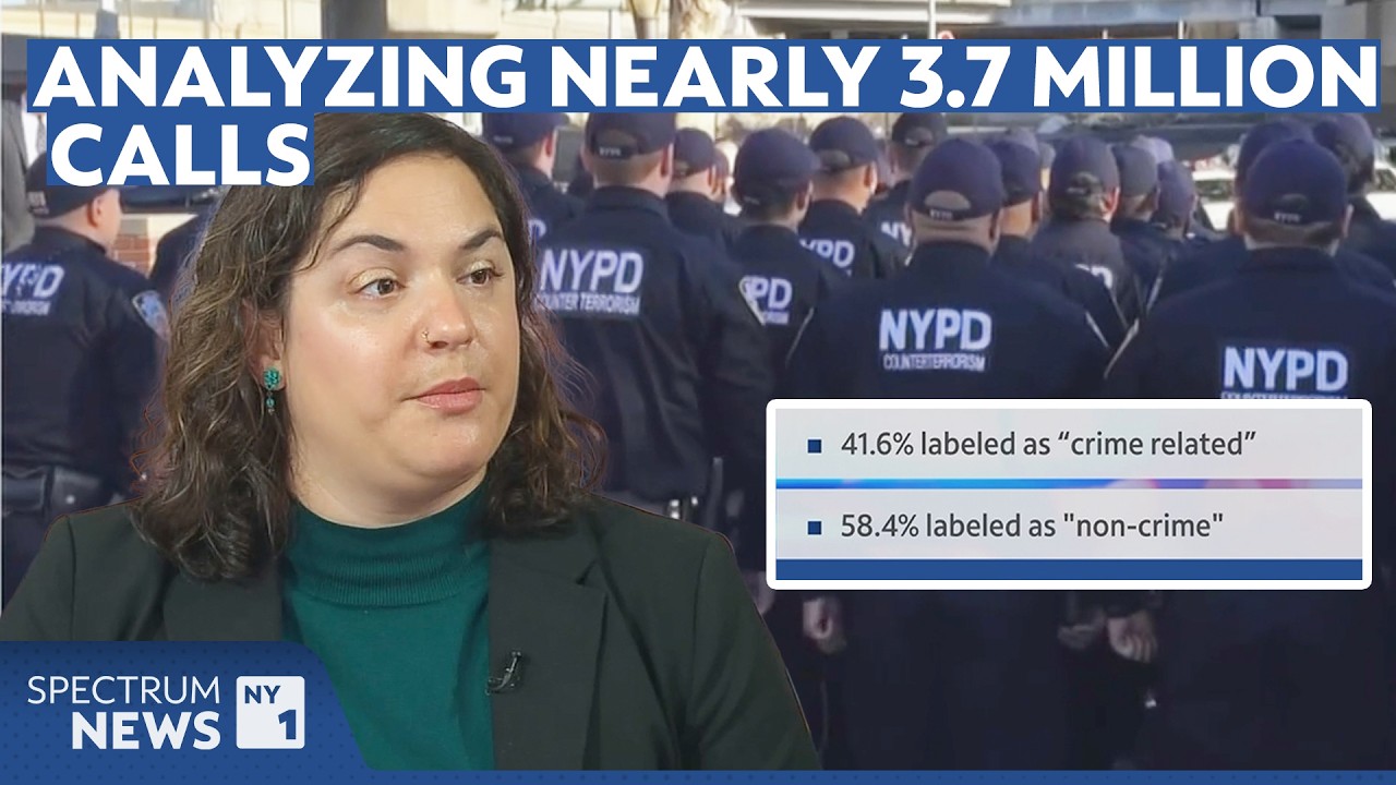 Report says only 41.6% of NYPD 911 calls were crime-related
