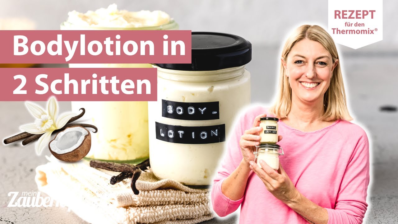 🥥☀️ REICHHALTIGSTE Sommer Bodylotion mit Vanille & Kokos | Thermomix® Rezept