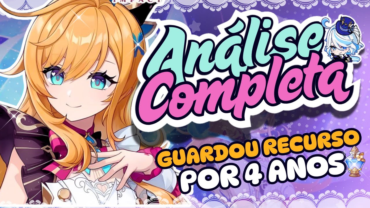 É POR ISSO que NÃO se joga ARTEFATO FORA! Análise de Conta l  Genshin Impact