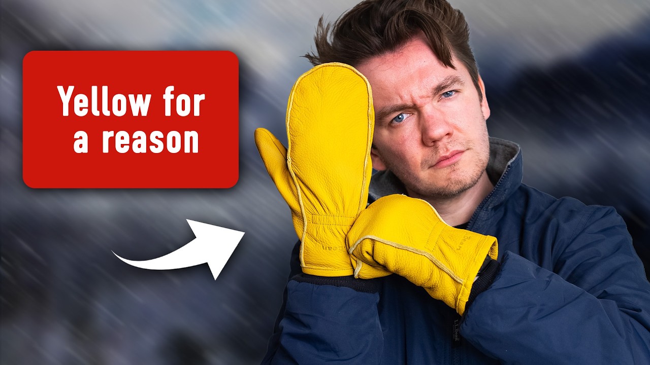 Why People in The Coldest Places Wear Yellow Mittens.