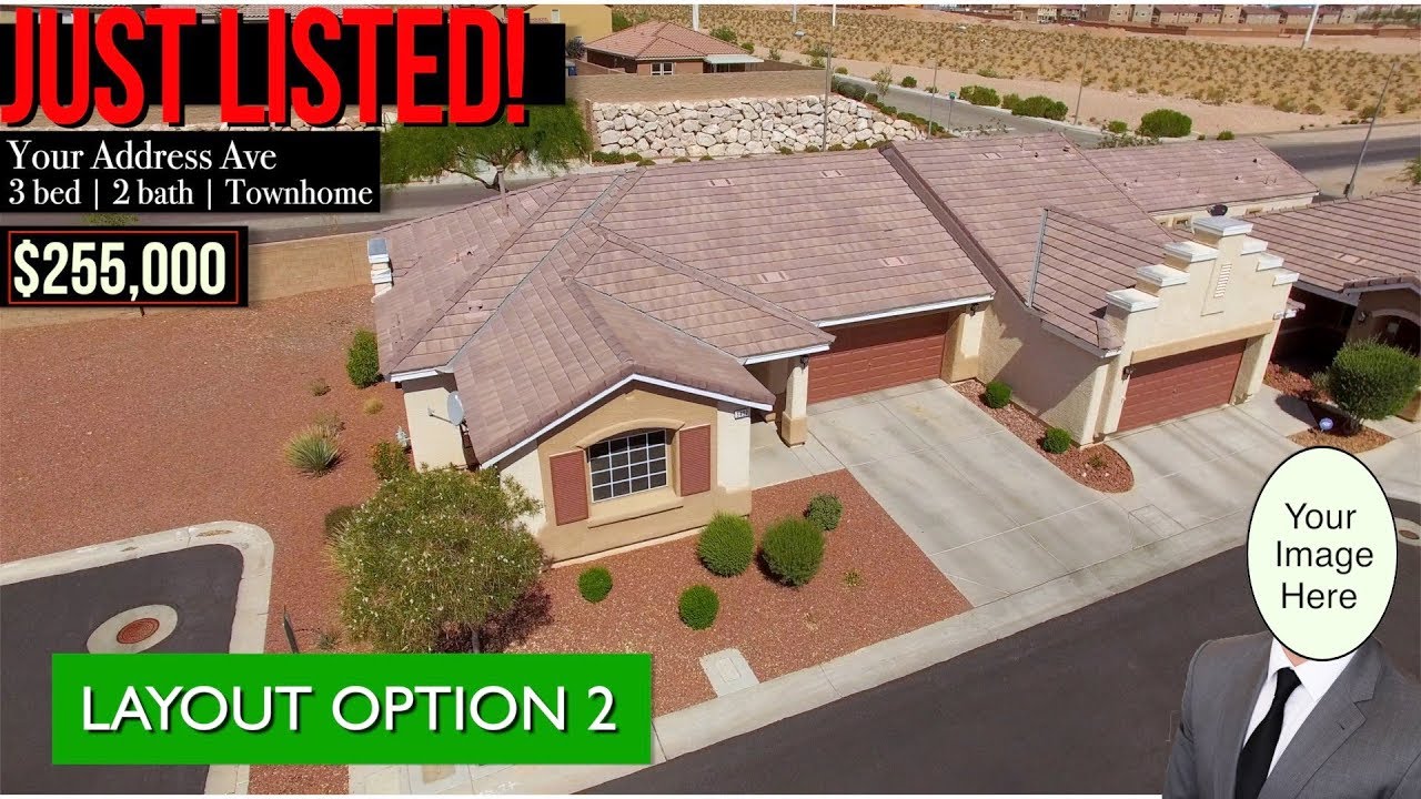 Las Vegas Just Listed Drone Footage - Option 2 - FAA Licensed Drone Pilots for Hire