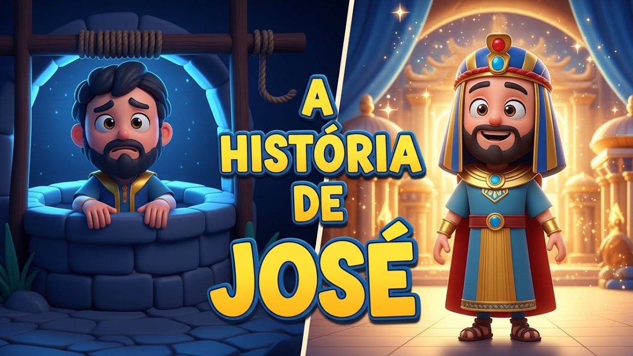 Deus Cuida de José | História Bíblica Infantil Cantada 🎵 José do Egito