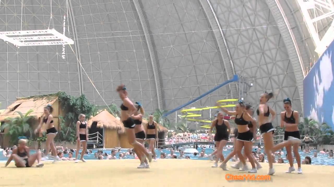 Twisters Cheer Elite from Sweden at Beach Cup 2010 Cheerleading Competition
