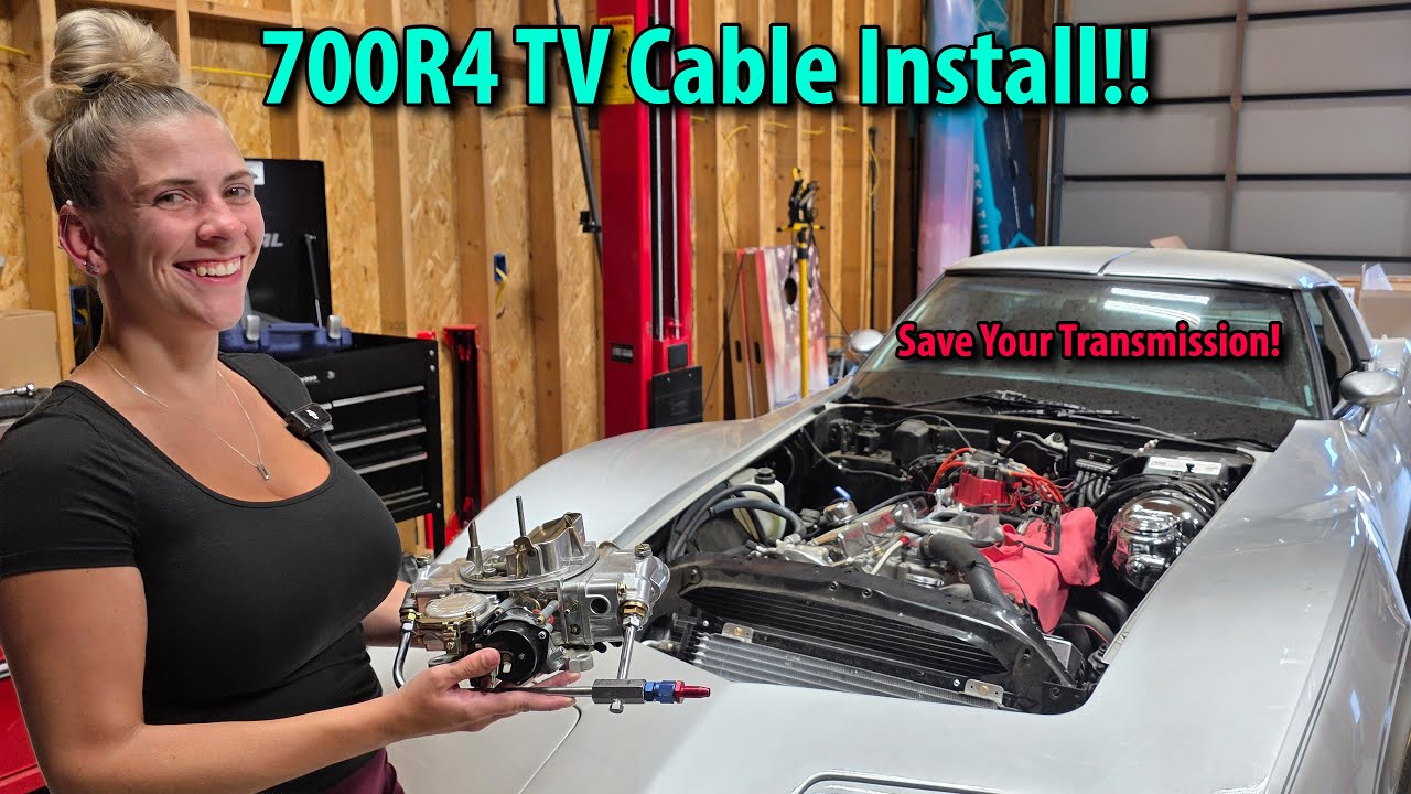 Installing a Bowtie Overdrives TV Cable Kit | 700R4 Swap Corvette