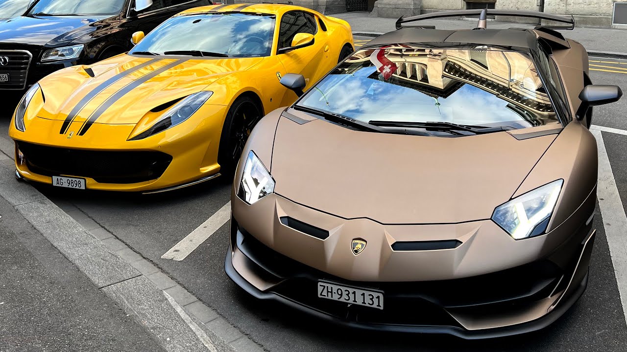 Supercars in Zürich Carspotting September 2023