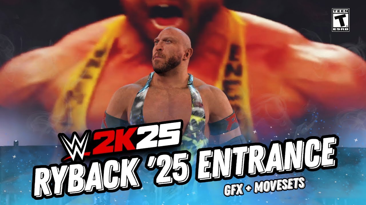 WWE 2K25 Ryback Entrance, GFX & Moveset Reveal – Feed Me More Returns!