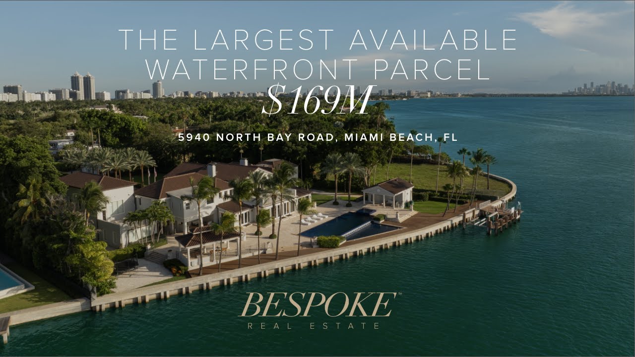 $169,000,000 The Largest Waterfront Estate on Miami Beach's most Proven Address