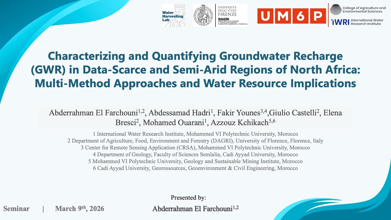 Characterizing and Quantifying Groundwater Recharge in Data Scarce and Semi Arid Regions