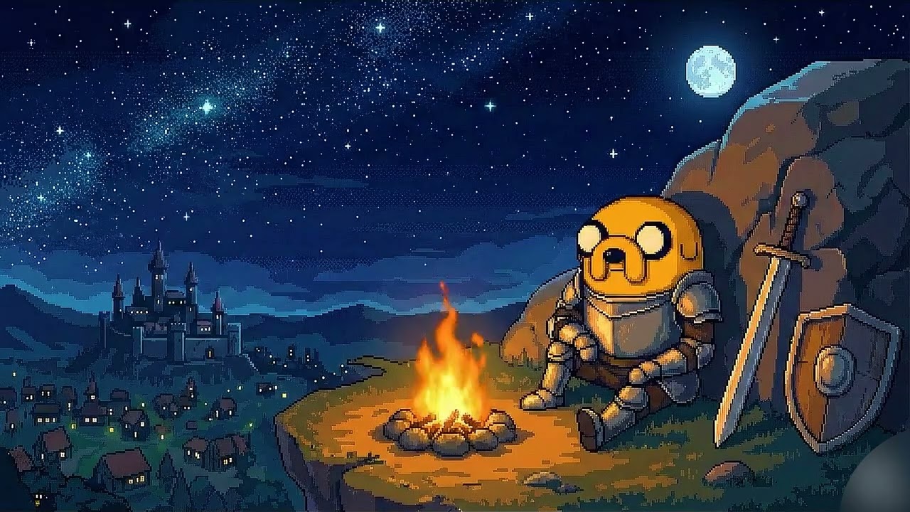 Get some rest by the campfire
