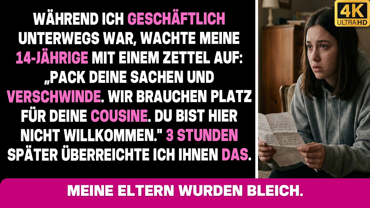 Der Zettel an meine 14-Jährige: Pack deine Sachen und verschwinde