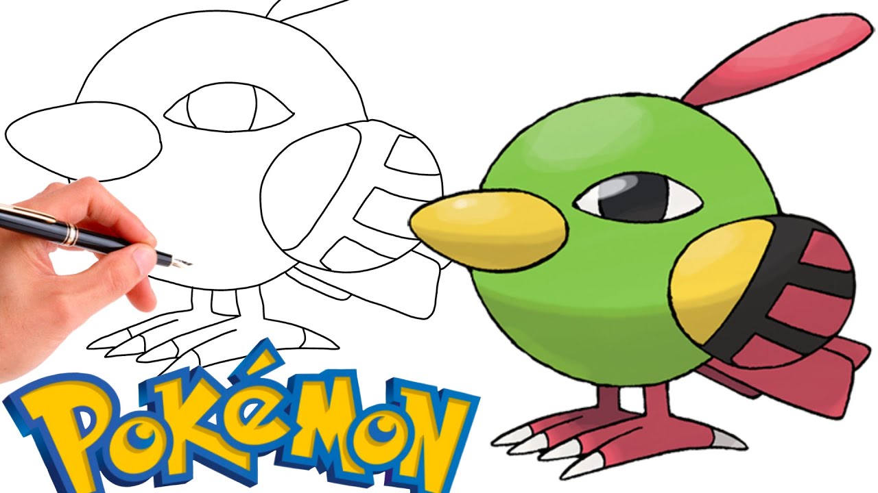 How To Draw NATU POKEMON #177 | Generation 2