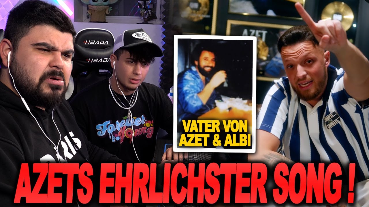 AZET RAPPT ÜBER SEINEN VERST0RBENEN VATER ! 😨💔 ALBI & AZET - HABIBI | Reaction