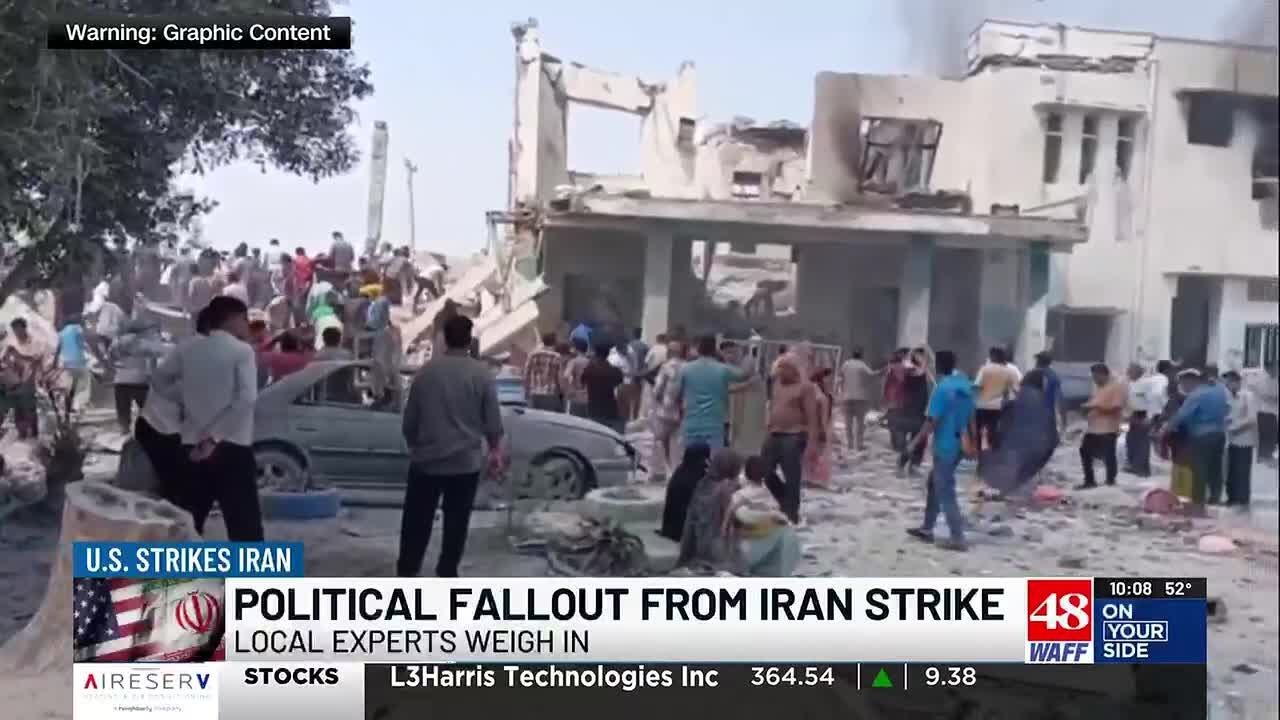 Huntsville political experts react to U.S.- Israel attacks on Iran