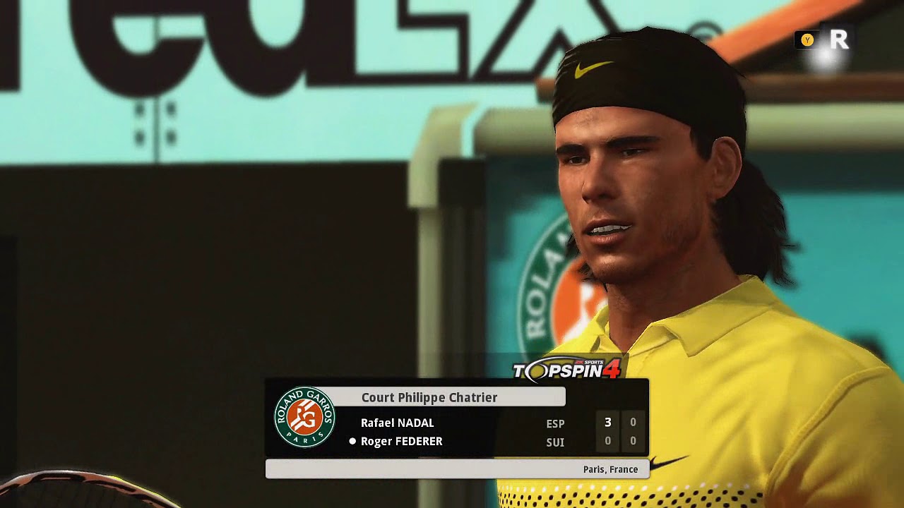 French Open 2011 final -Top Spin 4 (Expert-5 set match)