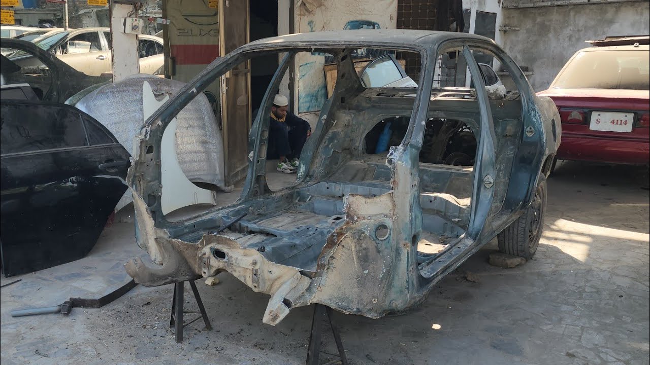 Full Car Body Restoration | Complete Rust Repair & Welding Process | Old Car Rebuild