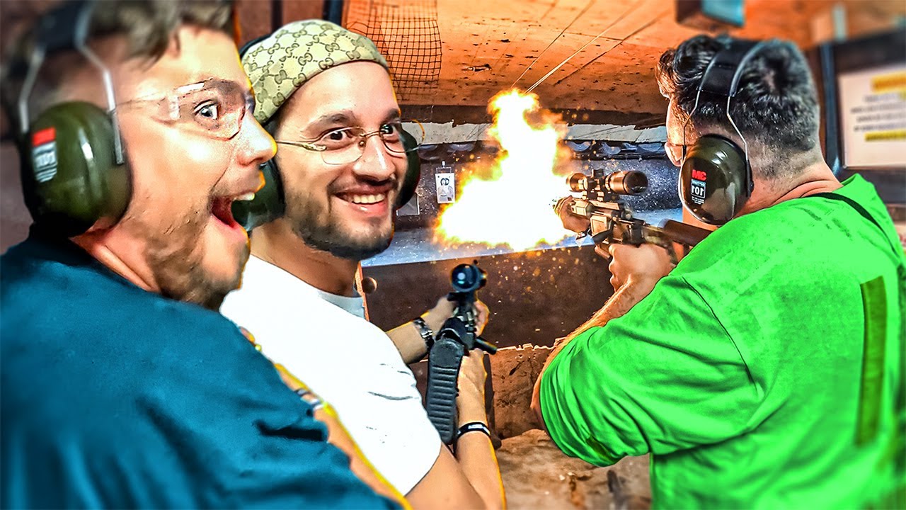STAND DE TIR à L.A 🌴 avec SKYRROZ et SOOLKING