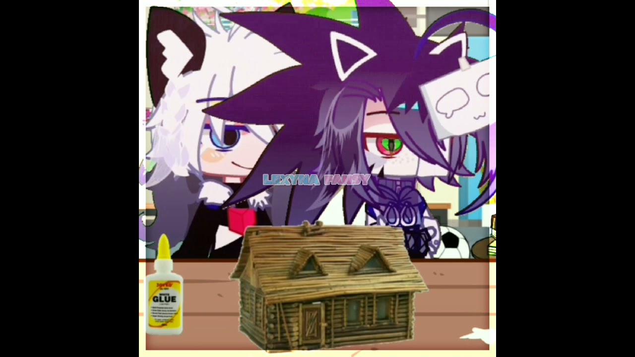 The glue song 🤨⁉️ || MEPHINITE ❤️💜 || #gacha #idk #edit #sonicfandom #fyp #bruh