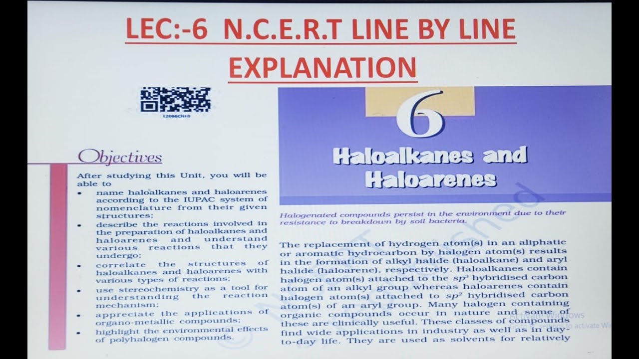 HALOARNE  LEC 6 , LINE BY LINE