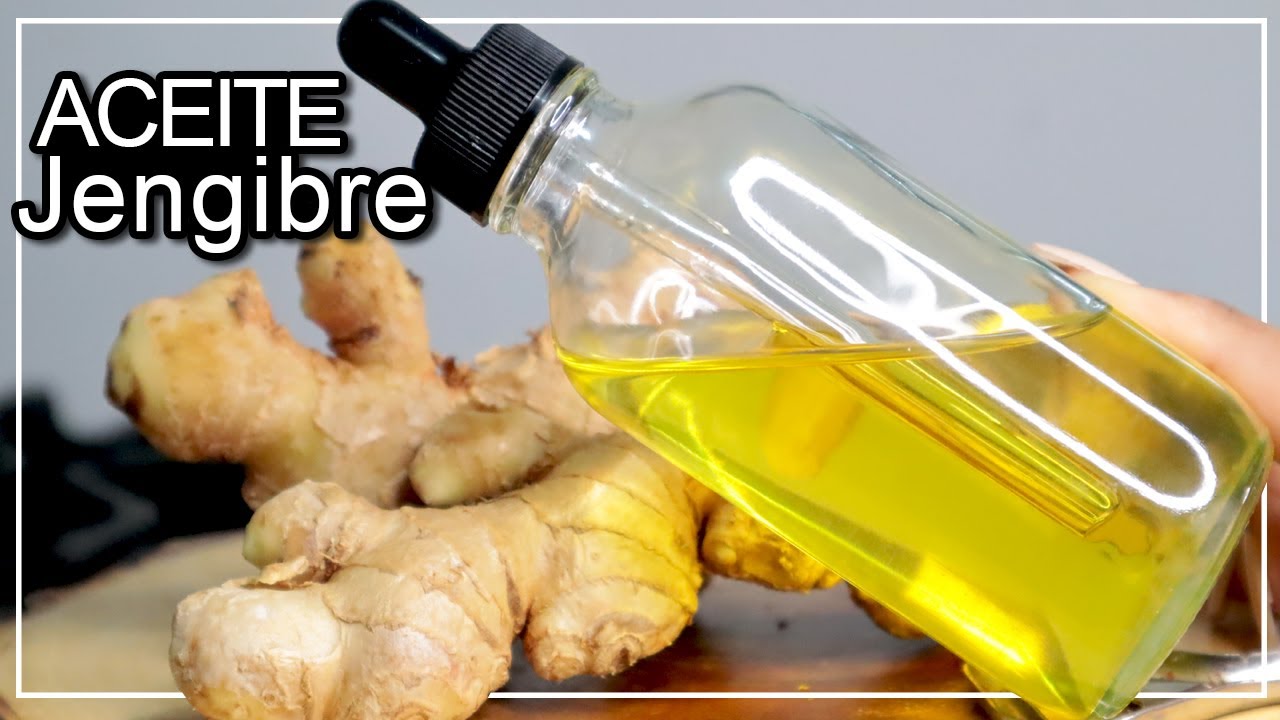 Como Hacer Aceite de Gengibre / Crecimiento de Cabello