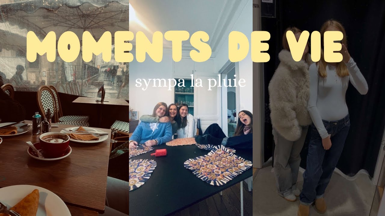 MOMENTS DE VIE | sympa la pluie